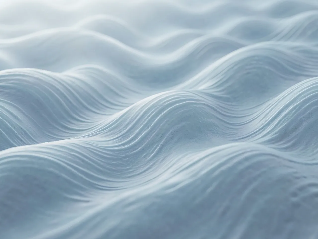Hydraatiorytmin pehmeä visualisointikenttä aaltojen muodossa